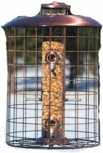 Woodlink WLCOPCAGE6S Copper top Cages Seed Feeder